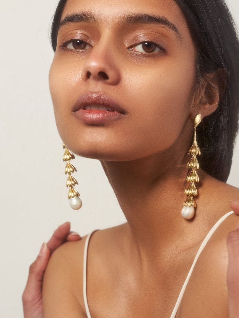 Pamela Love Anemone Earrings
